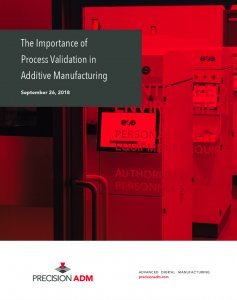 The Importance of Process Validation in Additive Manufacturing